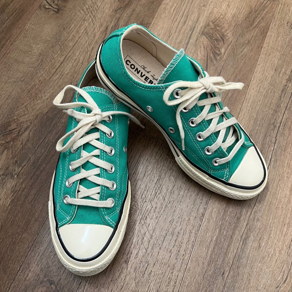 Converse Chuck Taylor All Star 1970s Low Top Green 170092C Mens 5 Womens 7